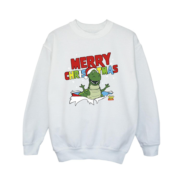 Disney Boys Toy Story Rex Jul Burst Sweatshirt 5-6 år Black 5-6 Years