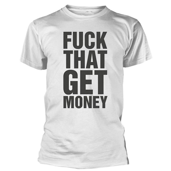 The 1975 Unisex Vuxen Fuck That Get Money T-shirt XL Vit/Svart White/Black XL