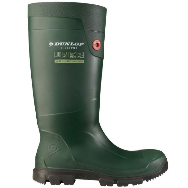 Dunlop Unisex Vuxen Purofort FieldPRO Wellington Boots 4 UK Gre Green/Black 4 UK