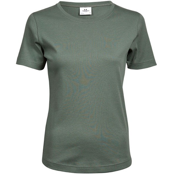 Tee Jays Dam/Kvinnors Interlock Kortärmad T-shirt M Blad Grön Leaf Green M