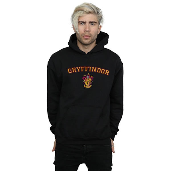 Harry Potter Herr Gryffindor Crest Hoodie L Svart Black L