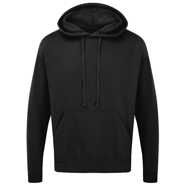 Ultimate Everyday Apparel Unisex Vuxen Hoodie 4XL Svart Black 4XL