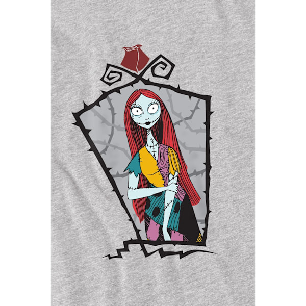 The Nightmare Before Christmas Barn- och Sally-ram T-shirt Sport Heather 12-13 Years
