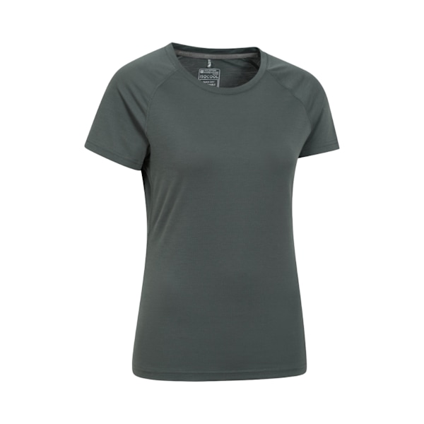 Mountain Warehouse Dam/Dam Quick Dry T-shirt 16 UK Khaki Khaki Green 16 UK