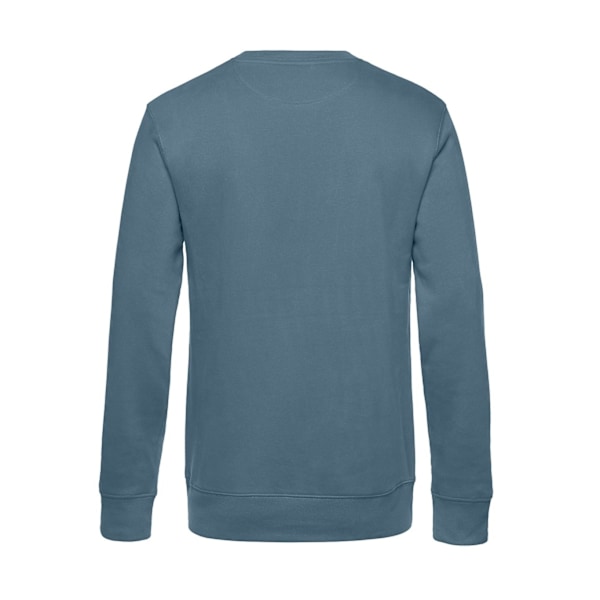 B&C Herr King Sweatshirt M Damm Blå Dusty Blue M