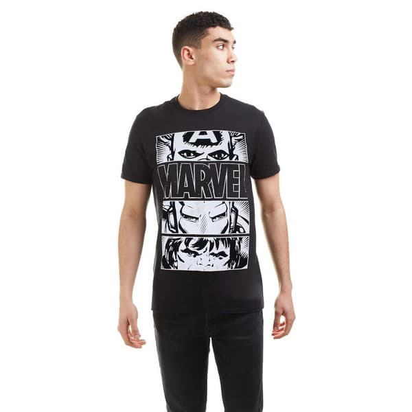Marvel Heroes Eyes Light T-shirt S Svart/Grå Black/Grey S
