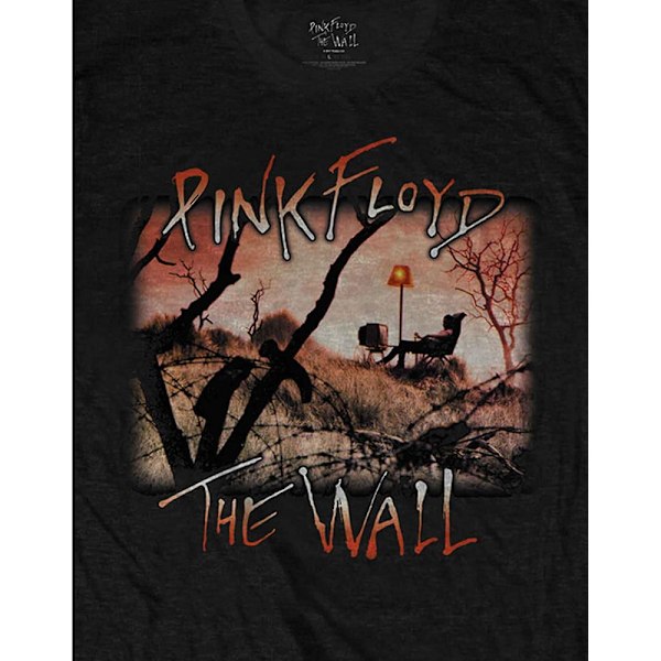 Pink Floyd Unisex Adult The Wall Meadow T-Shirt L Svart Black L