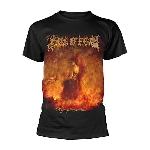 Cradle Of Filth Unisex Vuxen Nymphetamine Album T-Shirt S Svart Black S