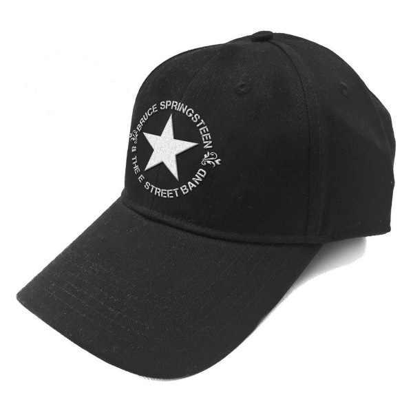 Bruce Springsteen Unisex Adult Star Logo Baseball Cap One Size Black One Size