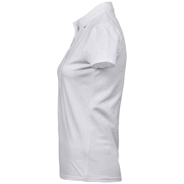 Tee Jays Dam Lyxig Stretch Pikétröja M Vit White M