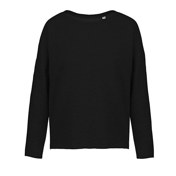 Kariban Dam/Kvinnor Oversized Sweatshirt 10 UK - 12 UK Svart Black 10 UK - 12 UK