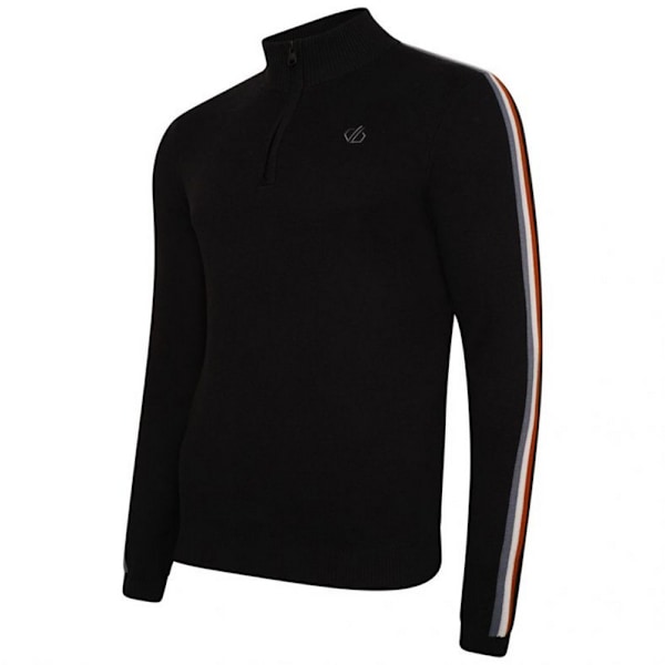 Dare 2B Herr Dutiful II Stripe Halv Zip Tröja XXL Svart Black XXL