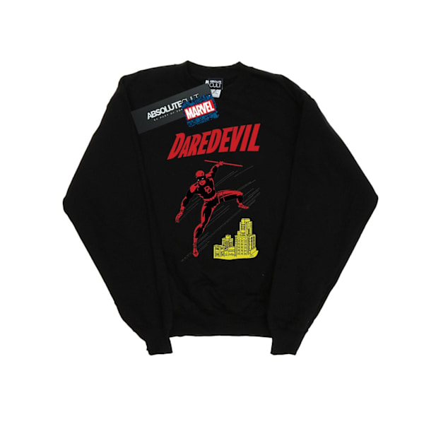 Marvel Girls Daredevil Rooftop Sweatshirt 12-13 år Svart Black 12-13 Years