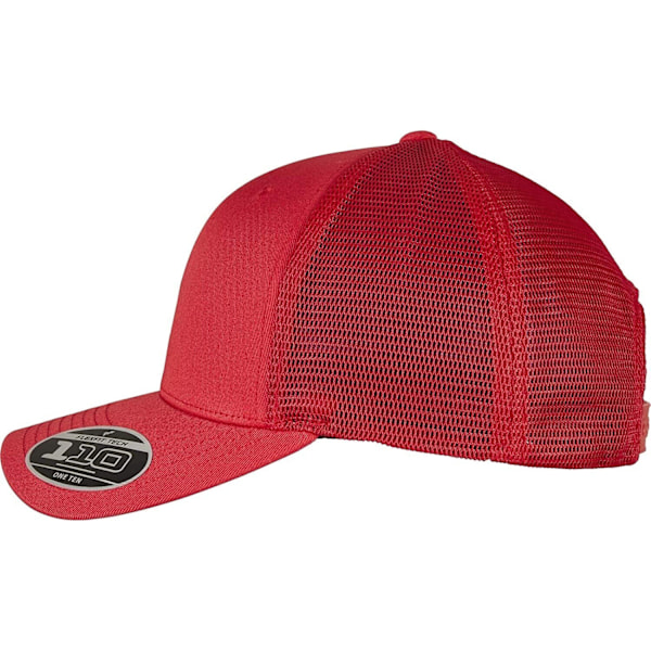 Flexfit Unisex Adult 110 Mesh Trucker Cap One Size Röd Red One Size