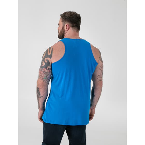 Duke Herr Tanktop Fabio 2 Kingsize 7XL Blå Blue 7XL