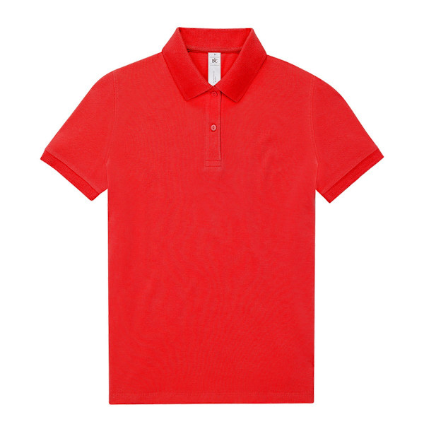 B&C Dam/Damer Min Poloskjorta 8 UK Röd Red 8 UK