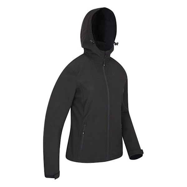 Mountain Warehouse Exodus Andningsbar Mjuk Skaljacka för Dam Black 18 UK