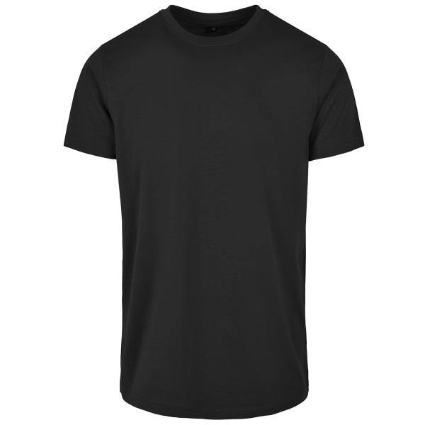 Bygg ditt varumärke Herr Basic Rundhalsad T-shirt 5XL Marinblå Navy 5XL
