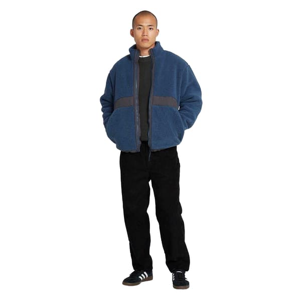 Farah Herr Elias Full Zip Regular Sweatshirt L Mörkblå Deep Blue L