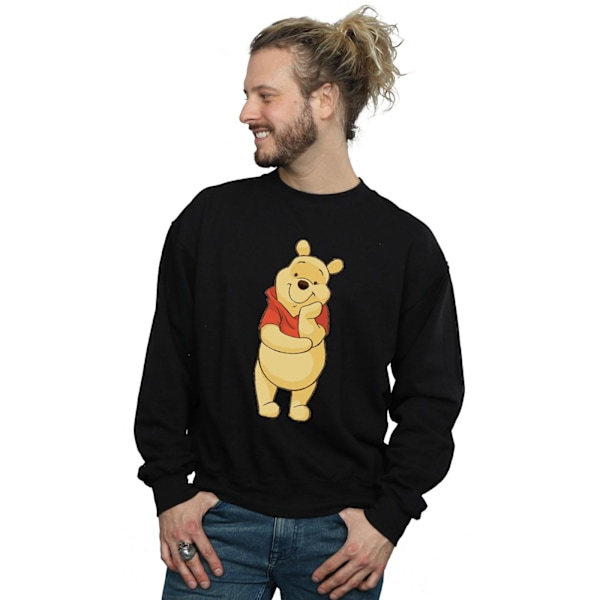 Disney Winnie The Pooh Söt Sweatshirt XL Svart Black XL