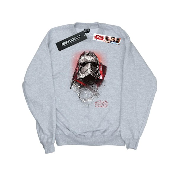 Star Wars The Last Jedi Captain Phasma Borstad Sweatshirt för Män Sports Grey M