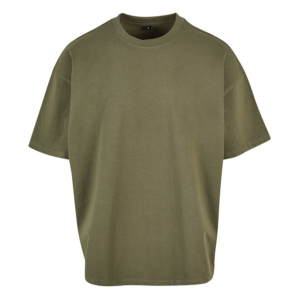 Bygg ditt varumärke Herr Plain Ultra Heavyweight T-shirt L Olive Olive L