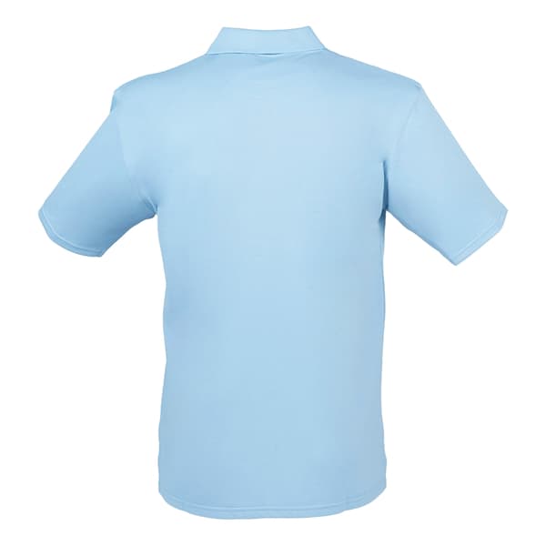 Henbury Coolplus® Pikétröja för män L Ljusblå Light Blue L