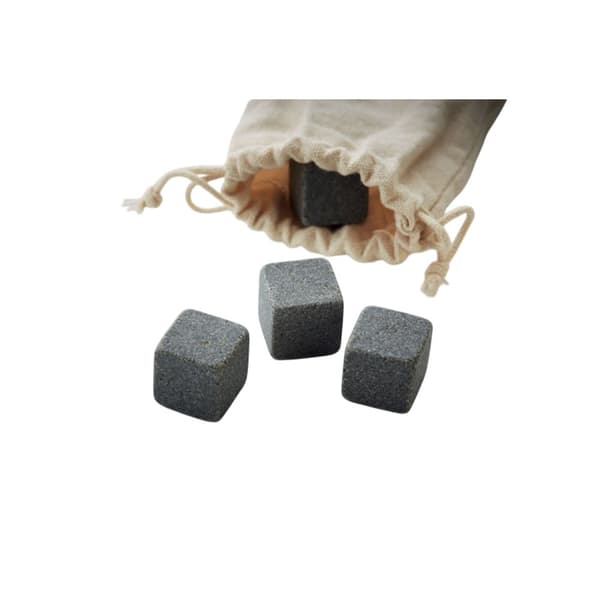 MidOcean Rocks Iskubsbricka i sten (4-pack) One Size Beige Beige One Size