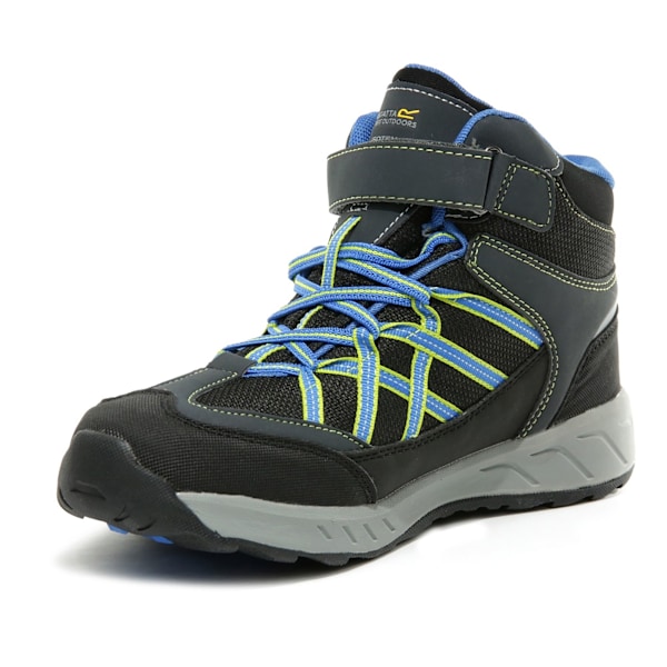 Regatta Kids Samaris V Mid Walking Boots 13 UK Child Briar/Fluo Briar/Fluorescent Blue 13 UK Child
