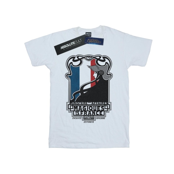 Fantastic Beasts Boys Magiques De La France T-shirt 9-11 år White 9-11 Years
