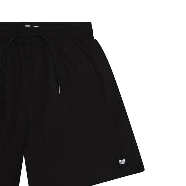 Weekend Offender Badgeshorts för män M Svart Black M