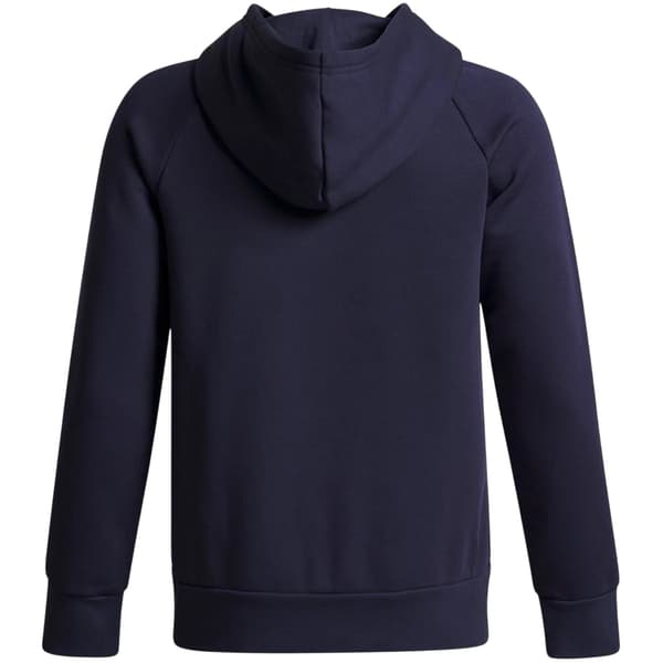 Under Armour Pojkar Flame Effect Raglan-huvtröja 7-8 år Washed Navy Washed Navy 7-8 Years
