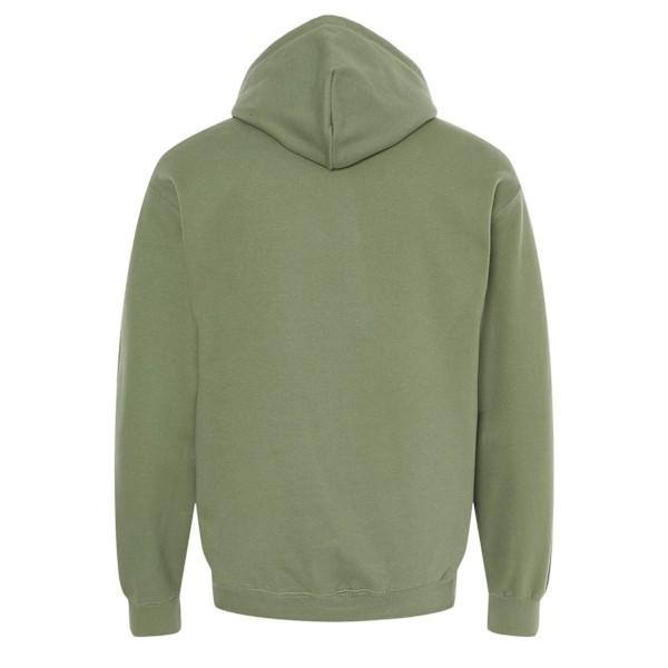 Gildan Unisex Softstyle Fleece Mellanvikt Huvtröja M Militärgrön Military Green M