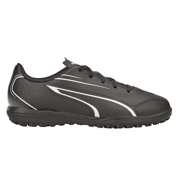 Puma Vitoria TT fotbollsskor för pojkar 13 UK barn Svart/Vit Black/White 13 UK Child