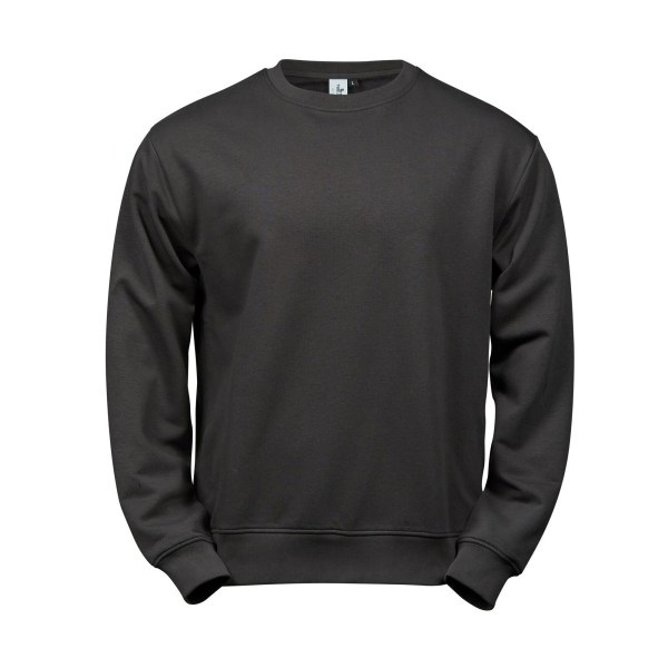 Tee Jays Herr Power Sweatshirt 5XL mörkgrå Dark Grey 5XL