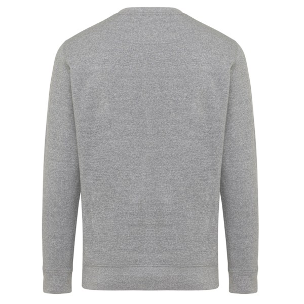 Iqoniq Unisex Vuxen Etosha Återvunnen Bomull Lättvikts Sweatshirt Light Heather Anthracite S