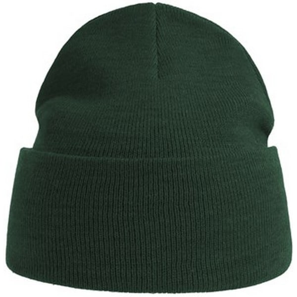 Atlantis Unisex Vuxen Ren Beanie i Återvunnet Material One Size Bottle Green Bottle Green One Size