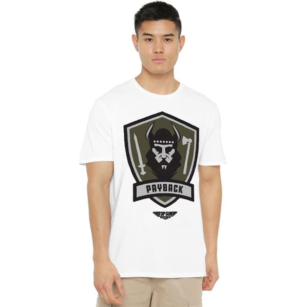 Top Gun Herr Payback Logo T-Shirt L Vit White L