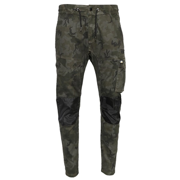 Caterpillar Herr Dynamic Cargo Byxor 40L Grön Camo Green Camo 40L