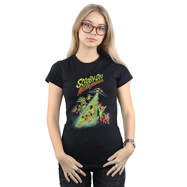 Scooby Doo Dam/Damer The Alien Invaders Bomull T-shirt L Svart Black L