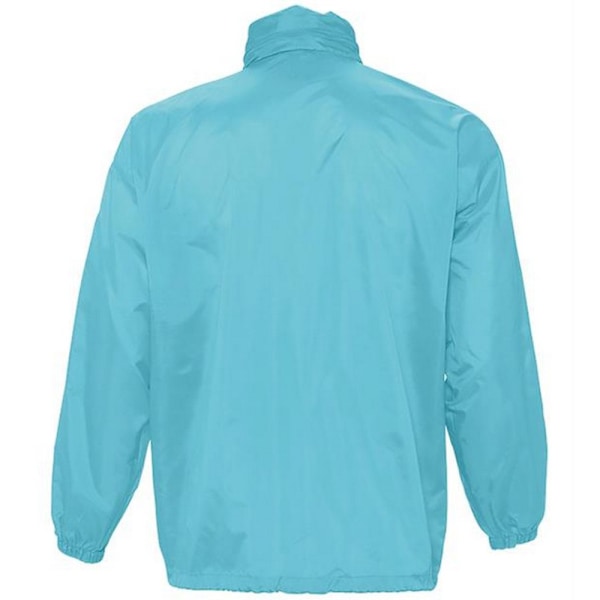 SOLS Unisex Surf Windbreaker Lättviktsjacka M Blå Atoll Blue Atoll M