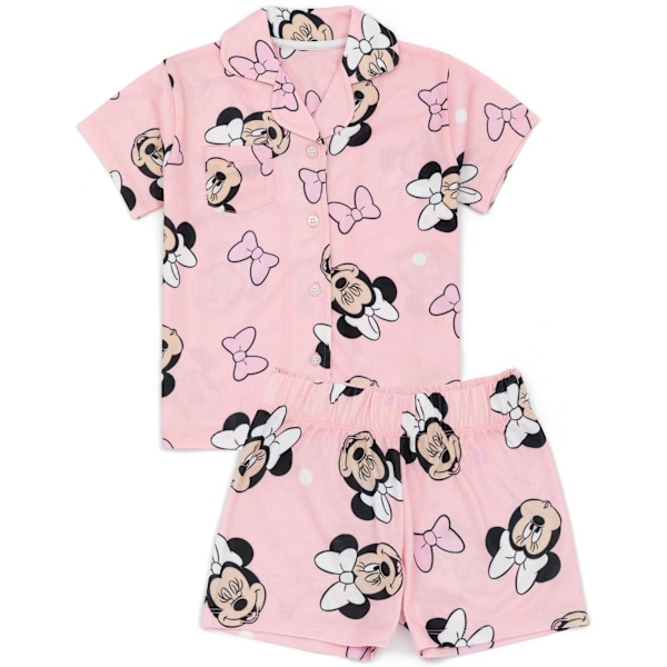 Disney Flickor Minnie Mouse Pyjamasset 4-5 År Rosa Pink 4-5 Years