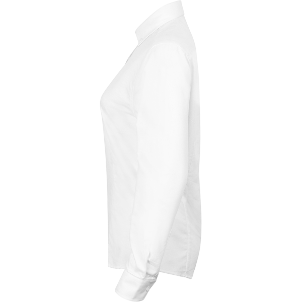 Henbury Dam/Damer Modern Långärmad Oxford Skjorta 2XL Vit White 2XL