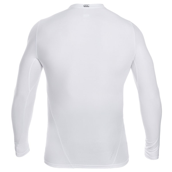 Canterbury Mens ThermoReg Long Sleeve Base Layer Top XXL Vit White XXL