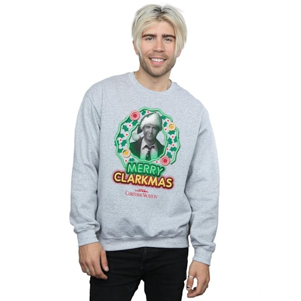 National Lampoon's Christmas Vacation Herr Greyscale Clarkmas C Sports Grey L