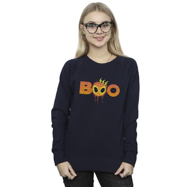 Spider-Man Dam/Dam Boo Sweatshirt L Marinblå Navy Blue L