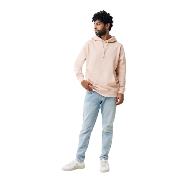 Iqoniq Unisex Vuxen Rila Återvunnen Bomull Lättvikts Hoodie XXL Peach Nectar XXL