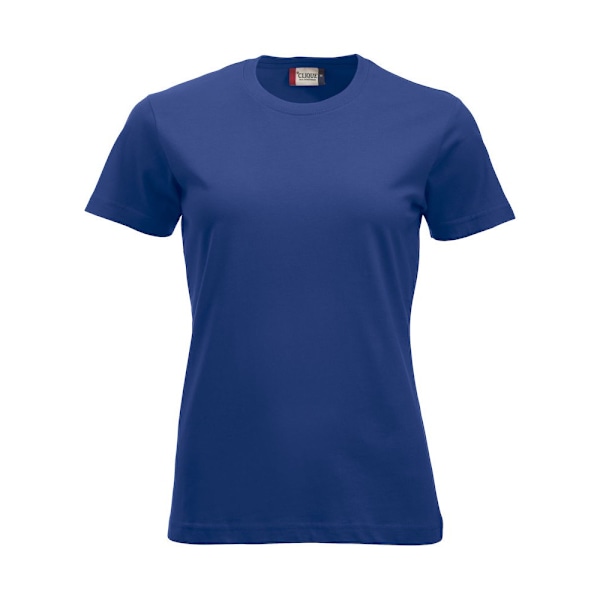 Clique Dam/Kvinnor Nya Klassiska T-Shirt XL Blå Blue XL