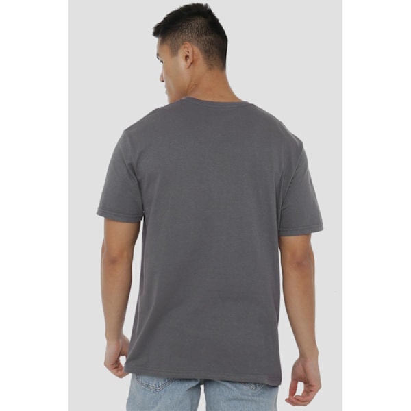 Coco Mens Remember Me Gitarr med Döskallar T-Shirt XXL Kolgrå Charcoal XXL