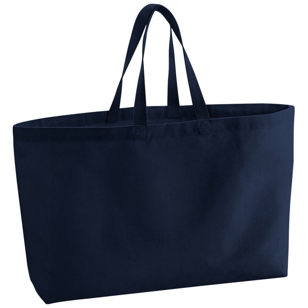 Westford Mill Canvas Oversized Tote Bag One Size French Navy French Navy One Size